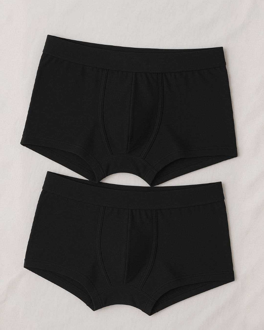 Men’s classic brief underwear with supportive fit and branded elastic waistband, displayed flat on a neutral background for everyday comfort.