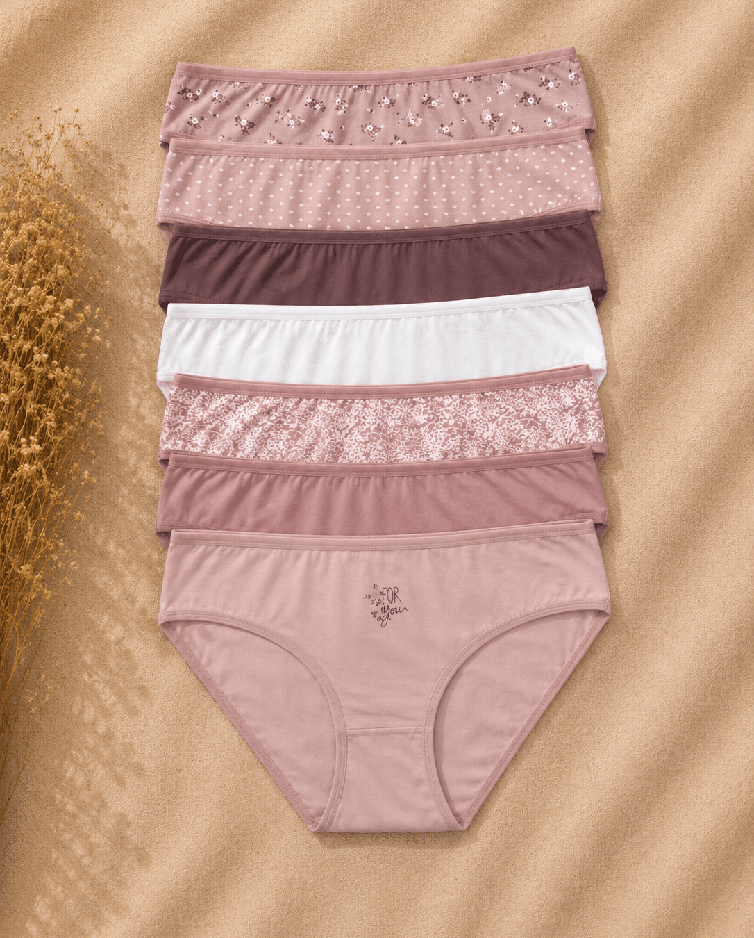 Pink blossom - Pack of 7