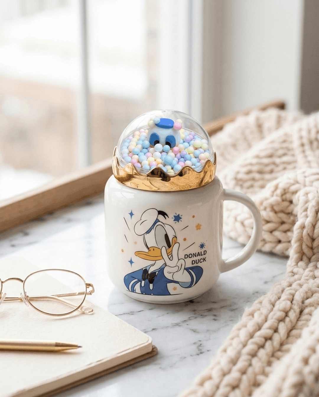 Donald Duck Bubble Lid Mug
